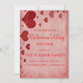 Gepersonaliseerde Valentijnsdag Invitation Kaart (Voorkant)