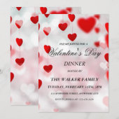Gepersonaliseerde Valentijnsdag Invitation Kaart (Voorkant / Achterkant)