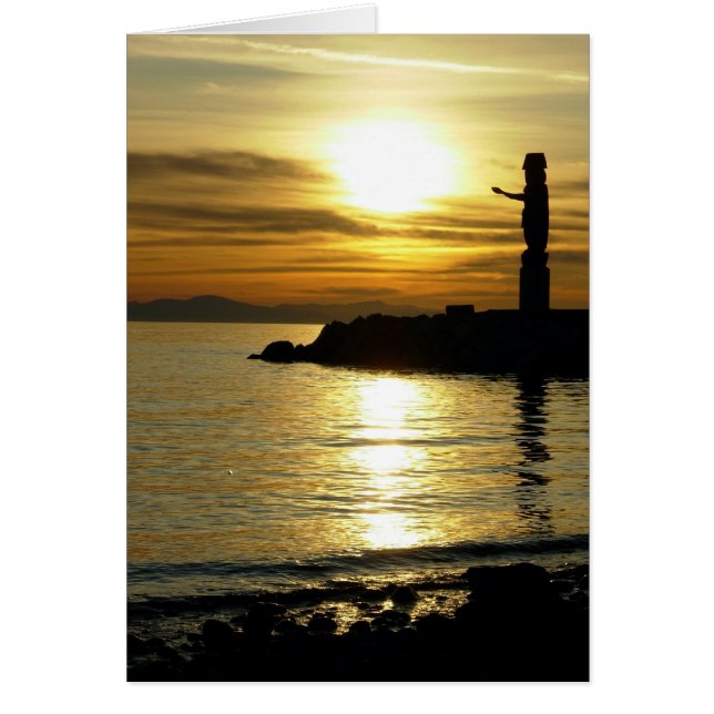 Gepersonaliseerde Vancouver-Kaart Vancouver Souven (Voorkant)