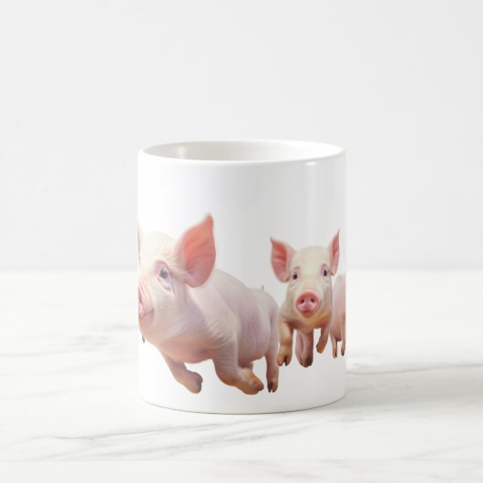 Gepersonaliseerde varkens mok (Center)