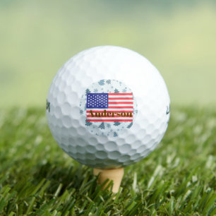gepersonaliseerde Verenigde Hoop Sterke Natie. Golfballen