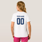 Gepersonaliseerde Verenigde Staten Sport Jersey Gi T-shirt (Achterkant volledig)