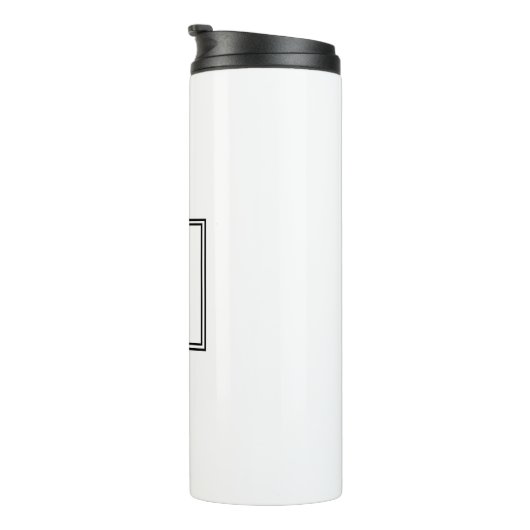 Gepersonaliseerde Verjaardag Custom Idea Creëer uw Thermosbeker (Geroteerd rechts)