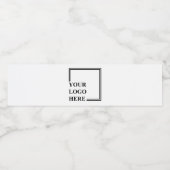 Gepersonaliseerde Verjaardag Custom Idea Creëer uw Waterfles Etiket (Enkel label)