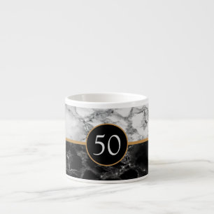 Gepersonaliseerde verjaardag of Jubileum Espresso  Kop