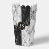 Gepersonaliseerde Verjaardag of Jubileum Popcorn B Bedankdoosjes (Achterkant)