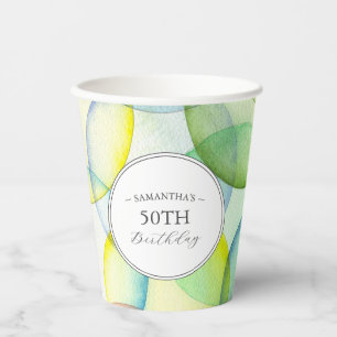 Gepersonaliseerde Verjaardag Party Papieren Cups K Bekers