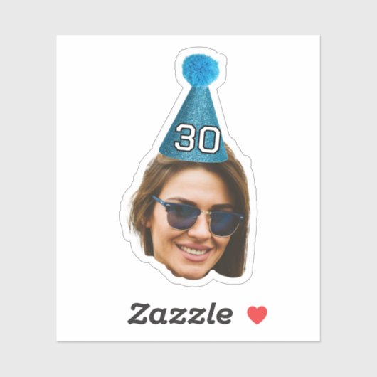 Gepersonaliseerde Verjaardag Pet Sticker, Verjaard Sticker (Vel)