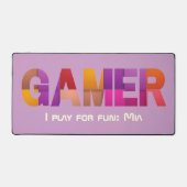 Gepersonaliseerde Verjaardag Valentijnse  Gift voo Bureaumat (Voorkant)