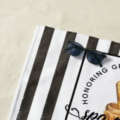  gepersonaliseerde verjaardag van de SPA Strandlaken (In situ)