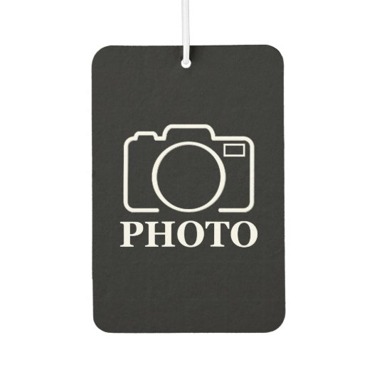 Gepersonaliseerde verjaardagscadeau idee Upload uw Luchtverfrisser (Voorkant)