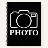 Gepersonaliseerde verjaardagscadeau idee Upload uw Notitieboek (Voorkant)