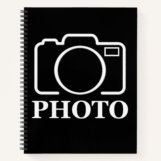 Gepersonaliseerde verjaardagscadeau idee Upload uw Notitieboek (Voorkant)