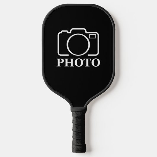 Gepersonaliseerde verjaardagscadeau idee Upload uw Pickleball Paddle (Voorkant)