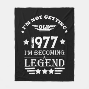 Gepersonaliseerde verjaardagscadeaus wit fleece deken