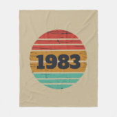 Gepersonaliseerde  verjaardagsgeschenken fleece deken (Voorkant)