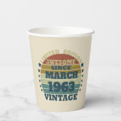 Gepersonaliseerde verjaardagsgeschenken papieren bekers (Achterkant)