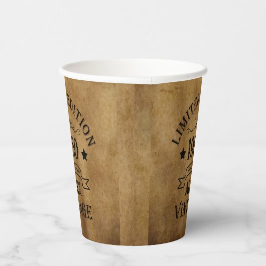 Gepersonaliseerde  verjaardagsgeschenken papieren bekers (Rechts)