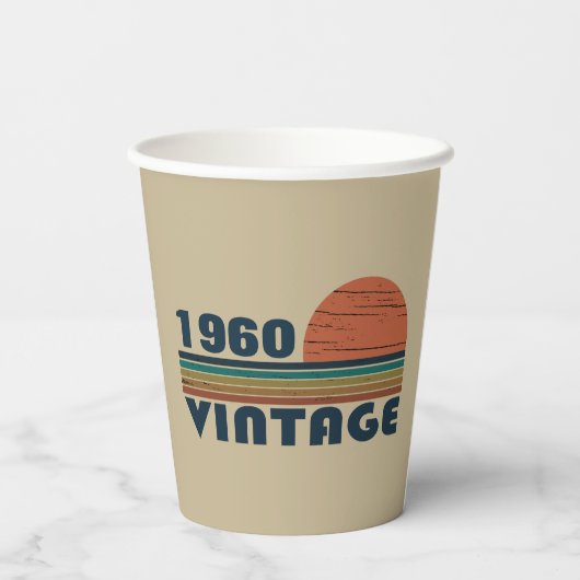 Gepersonaliseerde verjaardagsgeschenken papieren bekers (Achterkant)