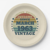 Gepersonaliseerde  verjaardagsgeschenken papieren bordje (Voorkant)