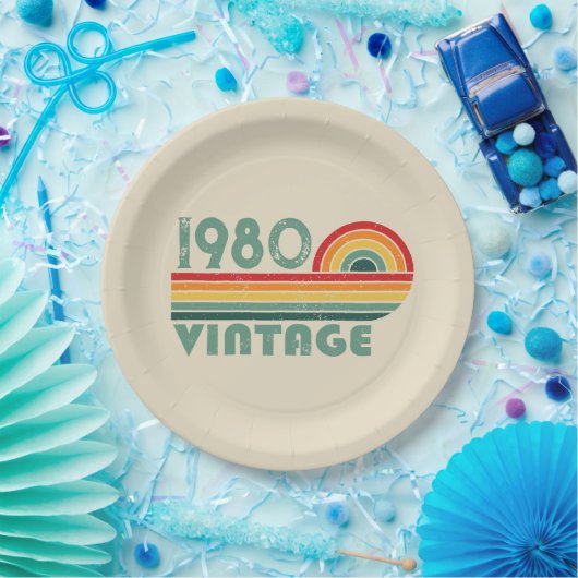 Gepersonaliseerde  verjaardagsgeschenken papieren bordje (Feest)