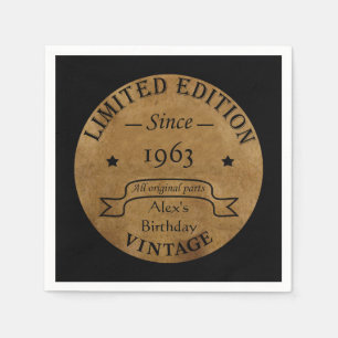 Gepersonaliseerde  verjaardagsgeschenken servet