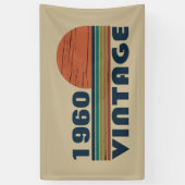 Gepersonaliseerde verjaardagsgeschenken spandoek (Verticaal)