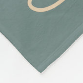 Gepersonaliseerde  verjaardagswhiskey label thema fleece deken (Hoek)