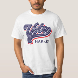 Gepersonaliseerde verkiezingssterren en -strepen t-shirt