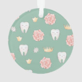 Gepersonaliseerde Verloren Mijn Eerste Tand Kerstm Ornament (achterkant)