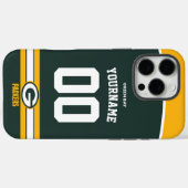 Gepersonaliseerde Verpakkers Jersey Amerikaans Foo Case-Mate iPhone Case (Achterkant (horizontaal))