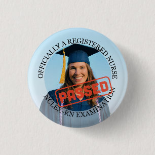 Gepersonaliseerde verpleegkundige geslaagd voor NC Ronde Button 3,2 Cm