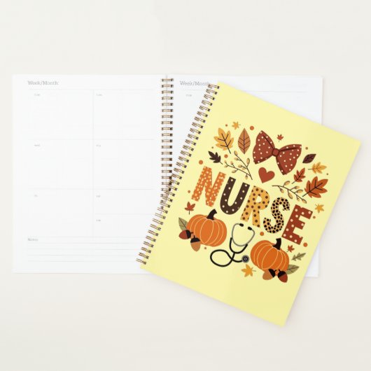 Gepersonaliseerde Verpleegkundige – Schattigee Pom Planner (Display)