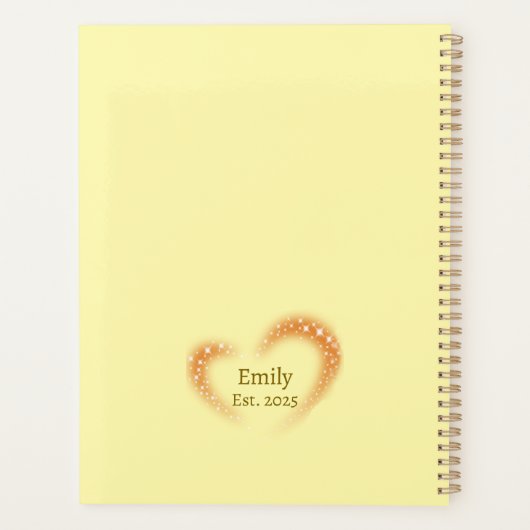 Gepersonaliseerde Verpleegkundige – Schattigee Pom Planner (Achterkant)