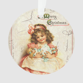 Gepersonaliseerde  Victoriaans kerstversiering Ornament
