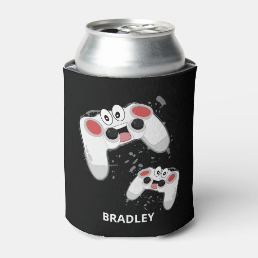 Gepersonaliseerde videogamer | KINDER Blikjeskoeler (Blikje Voorkant)