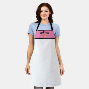Gepersonaliseerde Vijf Sterren Chef Bakers Keuken Schort
