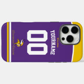 Gepersonaliseerde Vikings Jersey Amerikaans Footba Case-Mate iPhone Case (Achterkant (horizontaal))