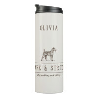 Gepersonaliseerde Vintage Terrier met naam