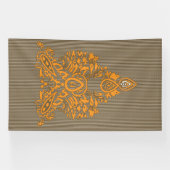 Gepersonaliseerde vinylbanners | Te groot en snel Spandoek (Horizontaal)