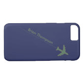gepersonaliseerde vliegenier Case-Mate iPhone case (Achterkant (Horizontaal))