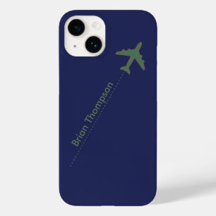 gepersonaliseerde vliegenier Case-Mate iPhone 14 hoesje