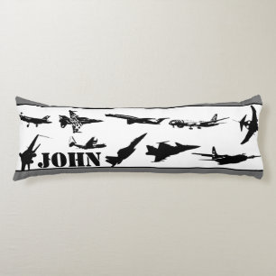 Gepersonaliseerde vliegtuigen lichaamskussen