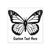 Gepersonaliseerde vlinder #2 rubberstempel (Afrduk)