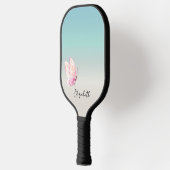 Gepersonaliseerde Vlindernaam Monogrammed Pickleball Paddle (Links)