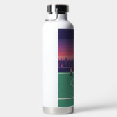 Gepersonaliseerde Voetbal Waterfles | Aangepaste n (Rechts)