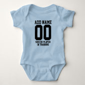 Gepersonaliseerde Voetbalspeler in Training Romper (Voorkant)