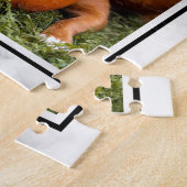 Gepersonaliseerde voetherdenking 5 Foto collage Legpuzzel (Zijkant)