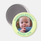 Gepersonaliseerde vogelherinnering Magnet Magneet (Voorkant / Achterkant)