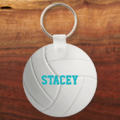 Gepersonaliseerde volleybal sleutelhanger (Voorkant)